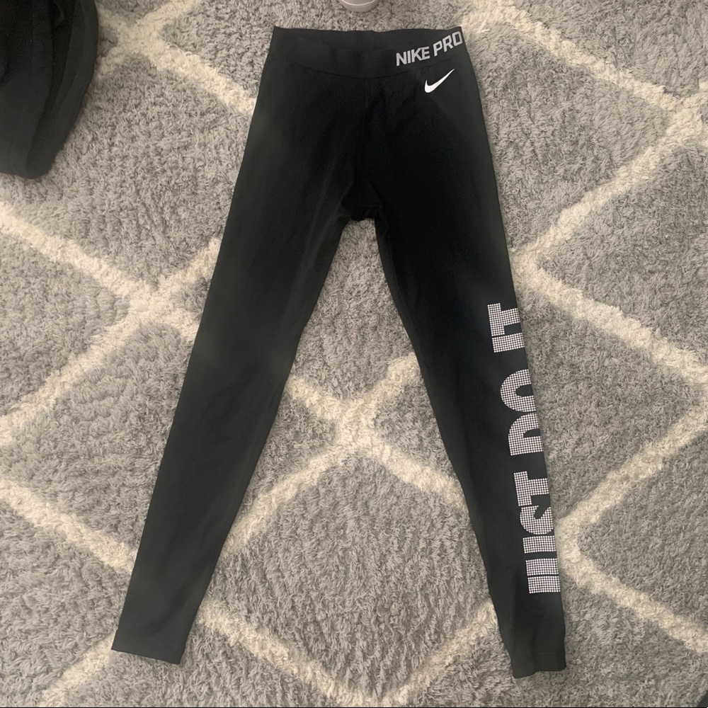Nike Dri Fit Logo Leggings